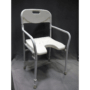 Silla de baño plegable de aluminio